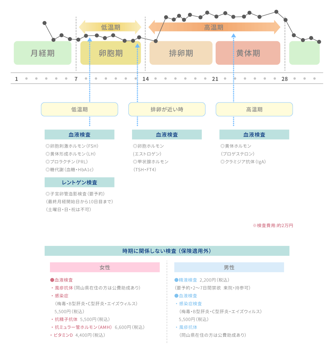 検査スケジュール表